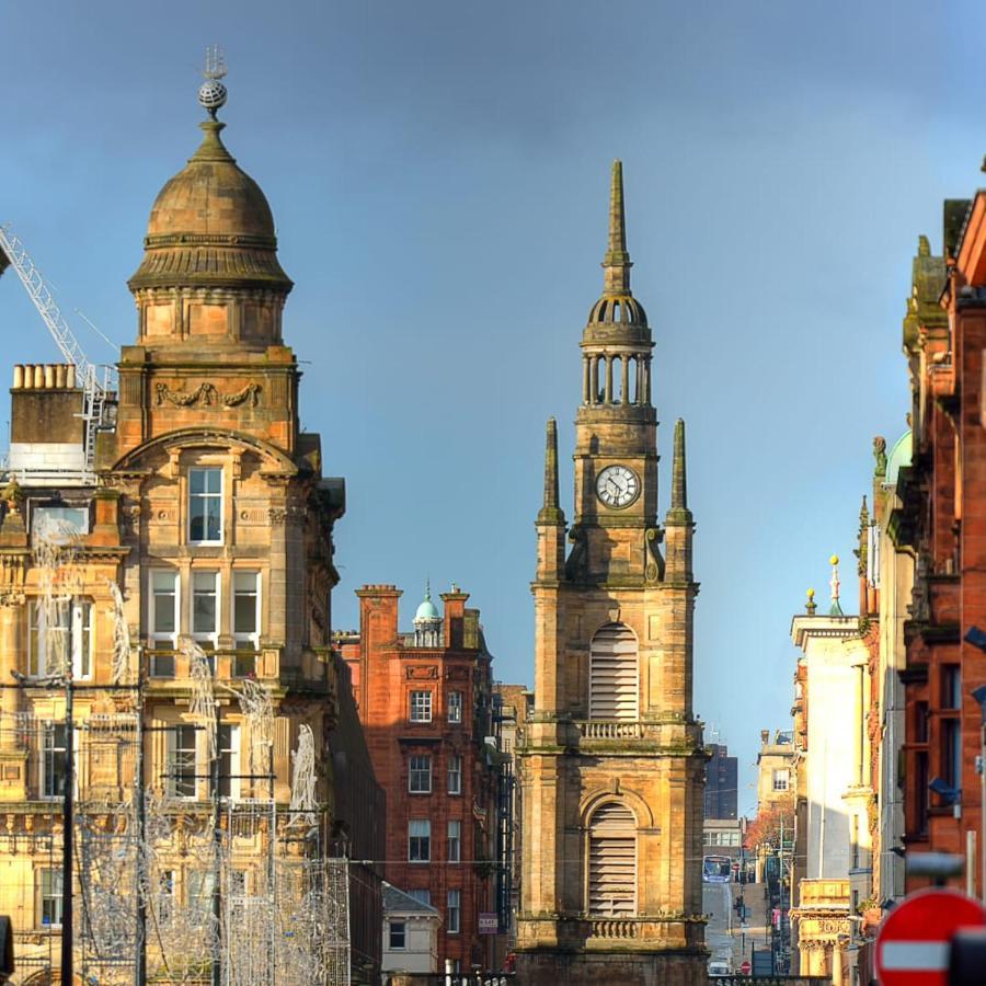 1 Bedroom Flat In The Heart Of Merchant City Glasgow Exterior foto