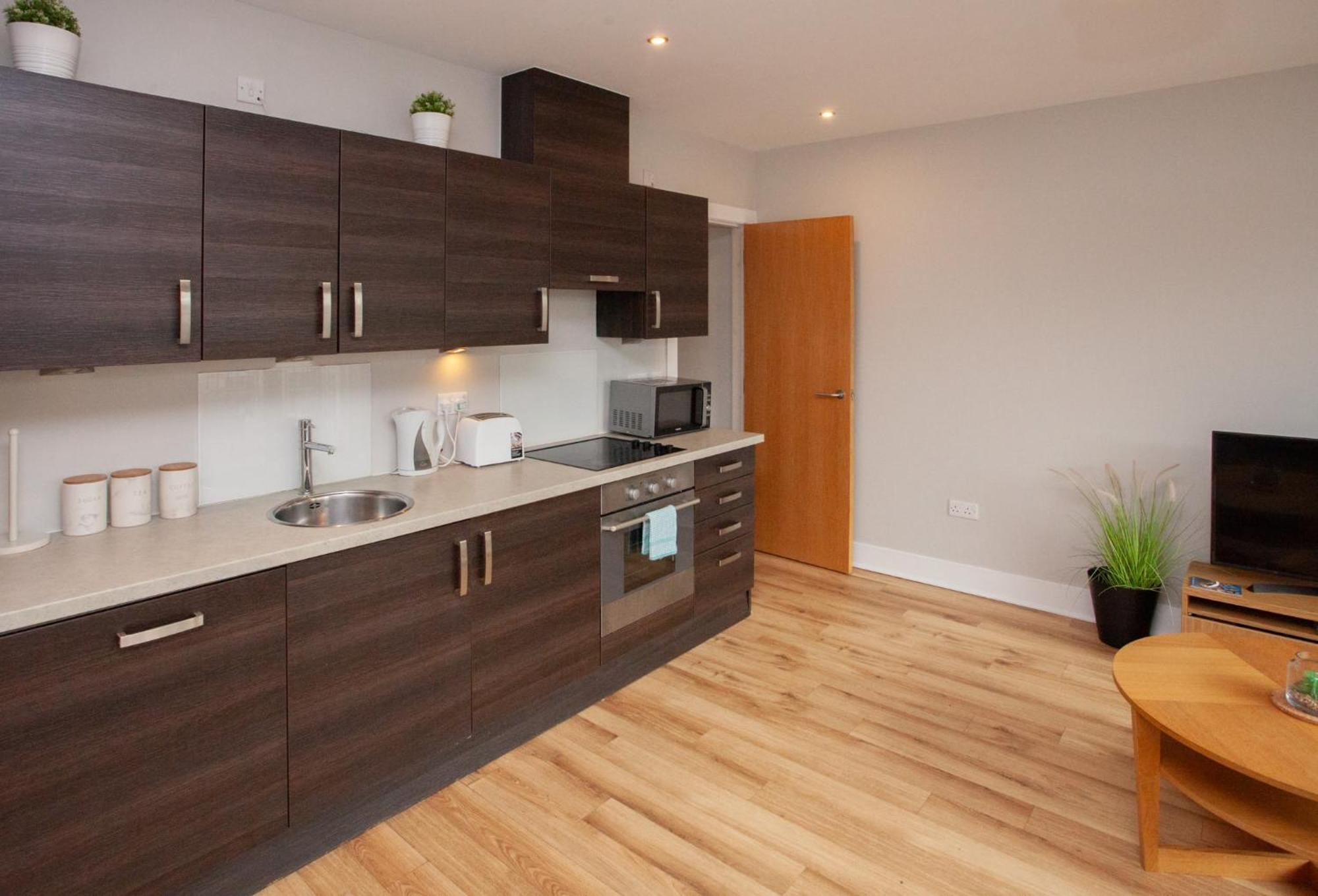 1 Bedroom Flat In The Heart Of Merchant City Glasgow Exterior foto